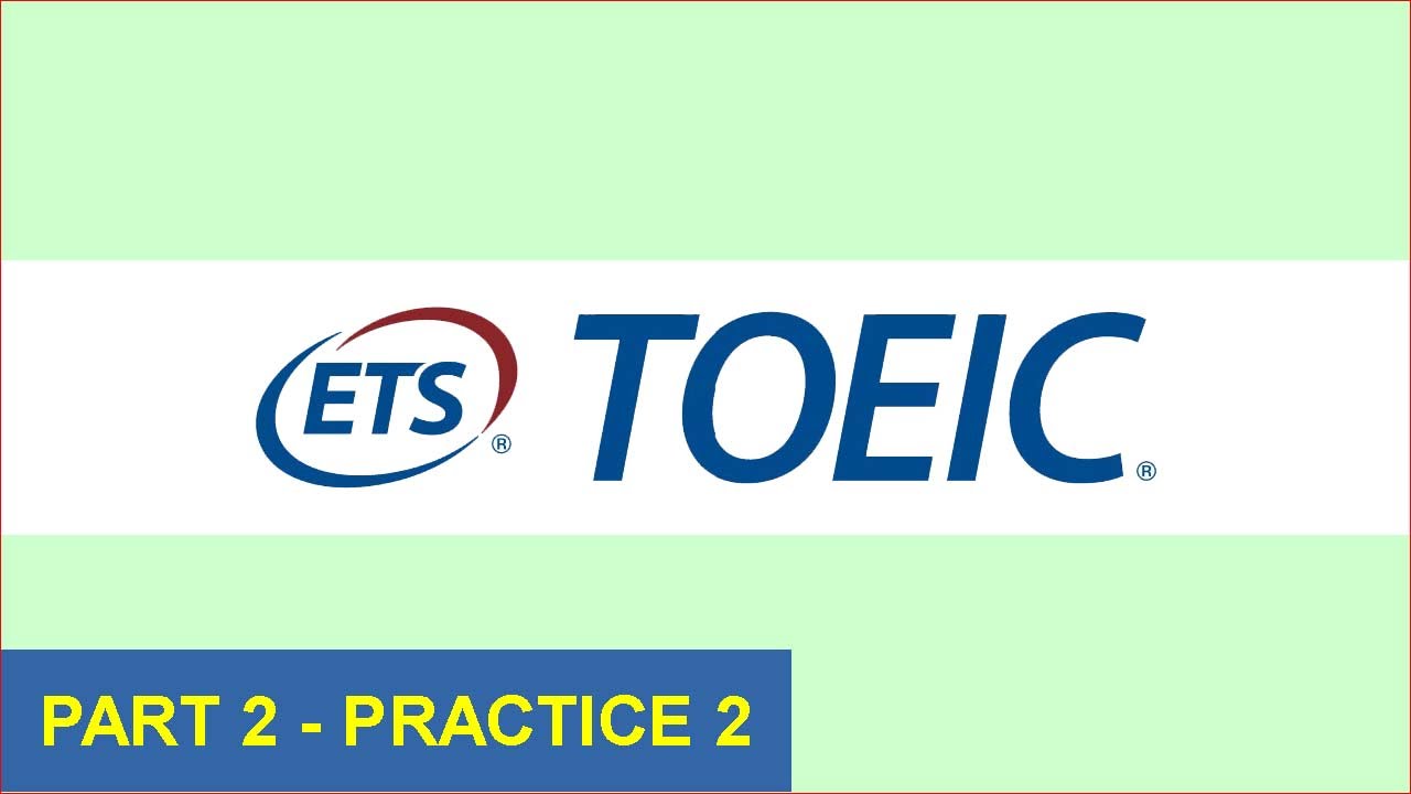 toeic part 2