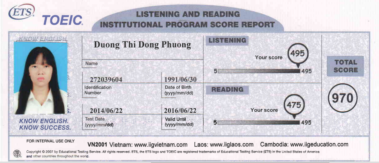 khóa học toeic