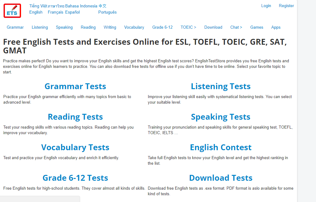 web toeic